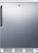 24 Inch, 5.5 Cu. Ft. Freestanding Compact Refrigerator with Automatic Defrost