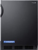 24 Inch, 5.5 Cu. Ft. Freestanding or Built In Undercounter Refrigerator 