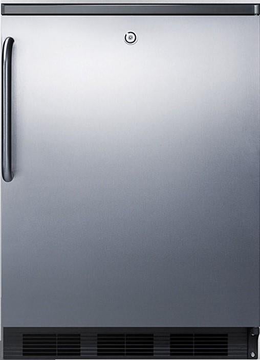 Summit FF7LBLKSSHVADA 5.5 Cu. Ft. All-Refrigerator