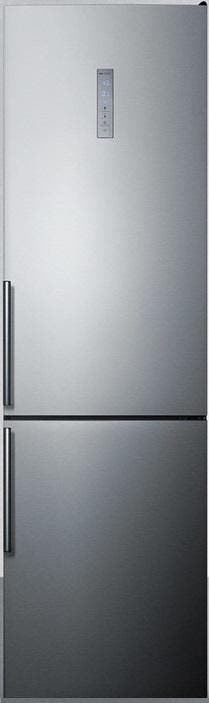 Summit FFBF192SSLHD Stainless Look/Platinum, Ice Maker, Left Hinge