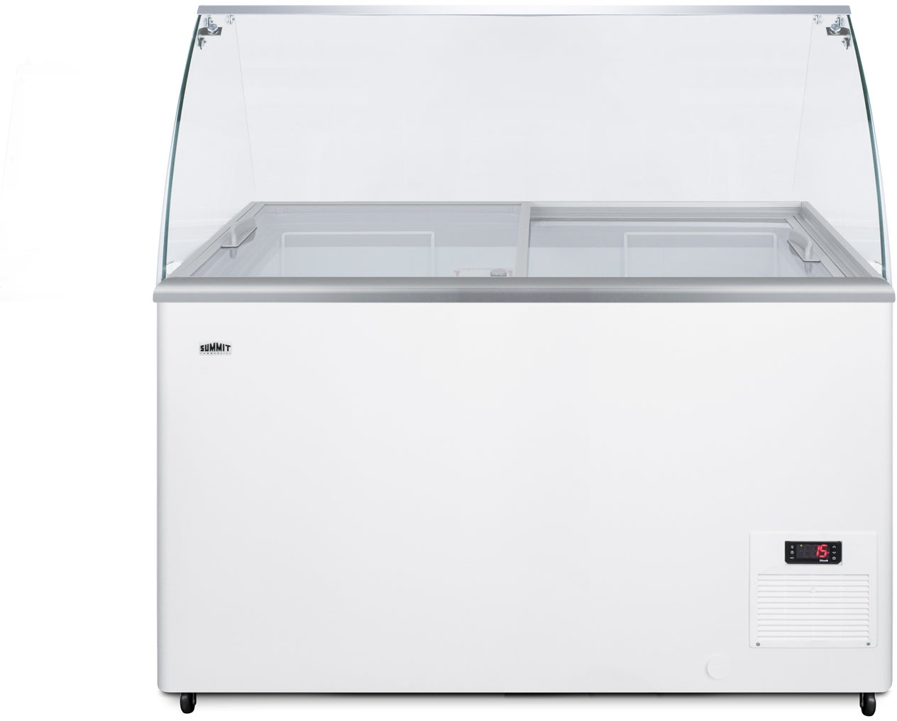 Summit NOVA35GDC 30 Inch, 11.7 Cu. Ft. Flat top Ice Cream Freezer w...