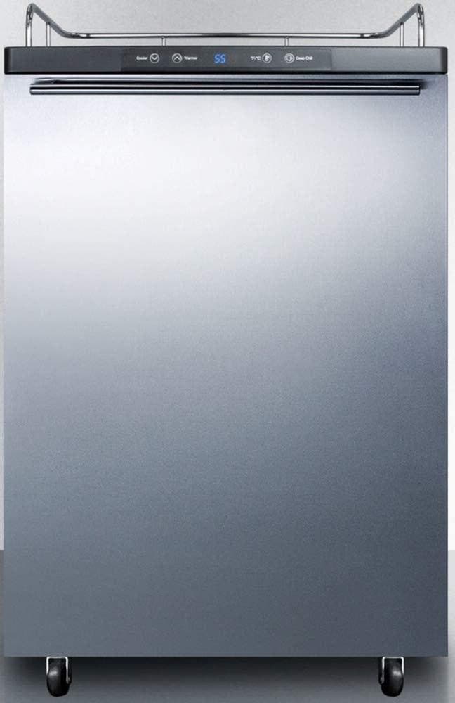 Summit SBC635MBI7NKSSHH Stainless Steel/Black