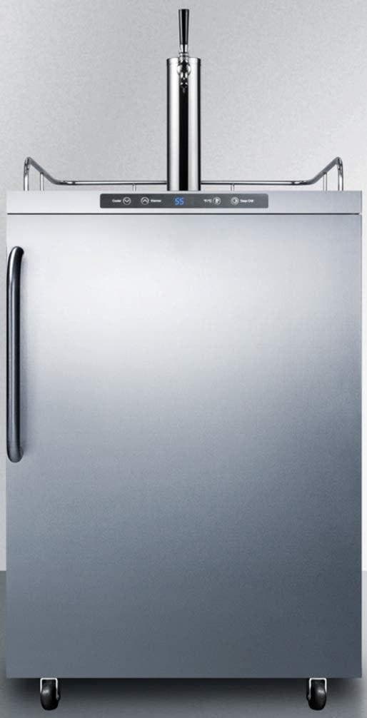 Summit SBC635MOS7 Stainless Steel, Towel Bar Handle
