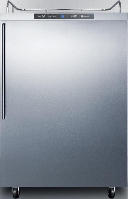 Summit SBC635MOS7NKHV Stainless Steel