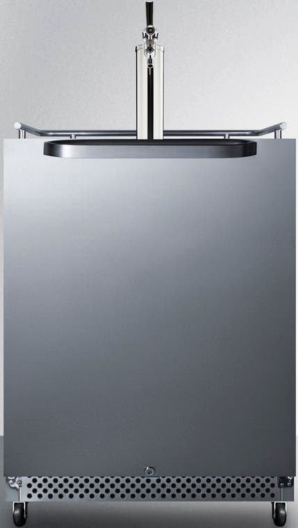 Summit SBC695OSTL Stainless Steel, Single Tap Kit