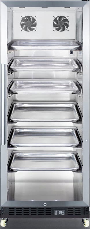 Summit SCR1156RI Stainless Steel/Black