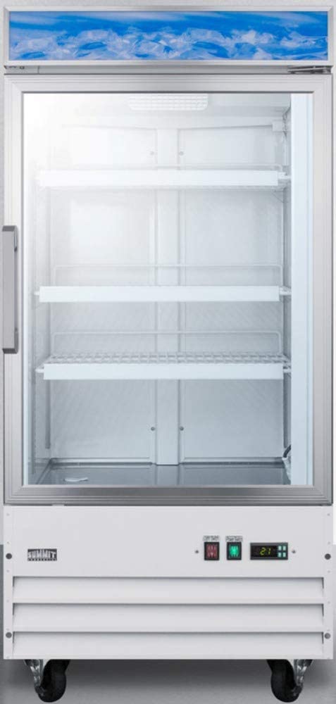 Summit SCFU1211FROST Stainless Steel/White, Beer Froster