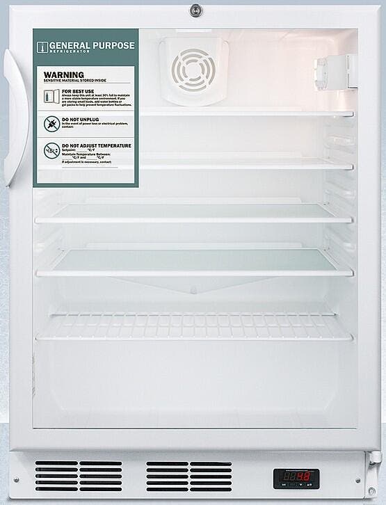 Summit SCR600GLBIADAGP White, ADA Compliant, General Purpose