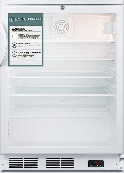 Summit SCR600GLGP White, Labs General Purpose