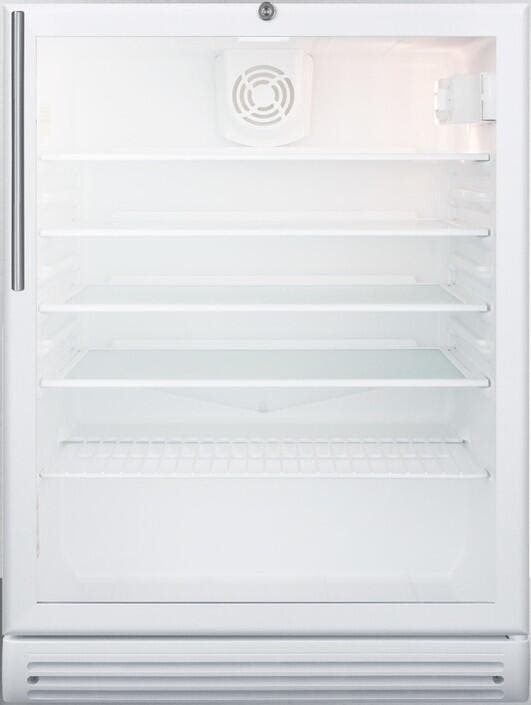 Summit SCR600GLHVADA White, Professional Handle, ADA Compliant Height