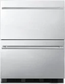 24 Inch, 3.0 Cu. Ft. Built-In or Freestanding 2 Drawer All Refrigerator