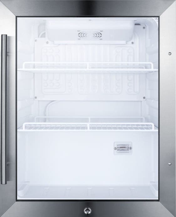 Summit SPR314LOSCSS Glass/Stainless Steel