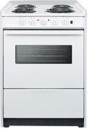 24 Inch Slide-In Electric Range with 4 Coil Elements