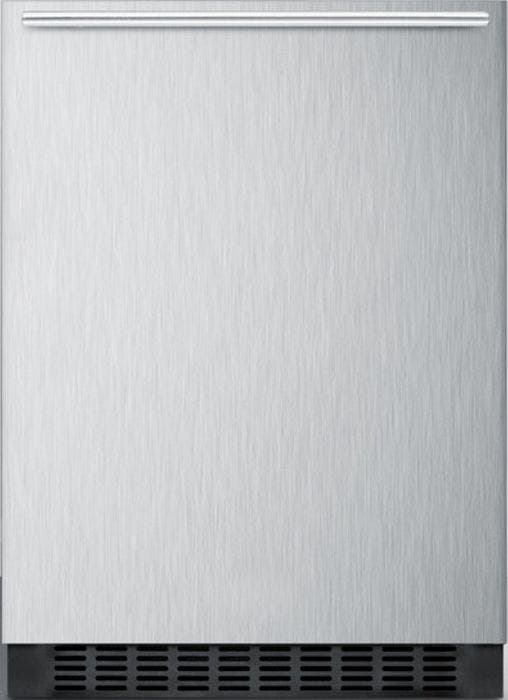 Summit FF64BXCSSHH Stainless Steel, Horizontal Handle