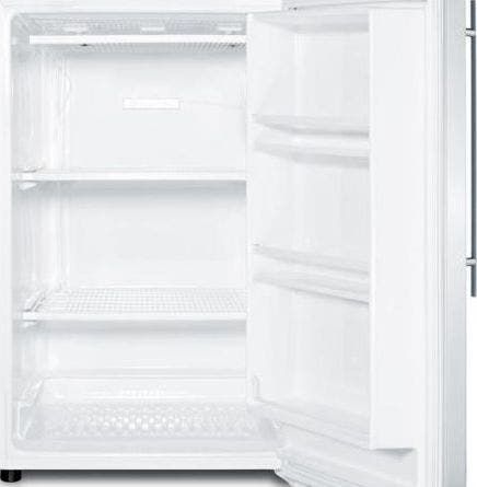 Summit FS603SSVHFROST Stainless Steel/White