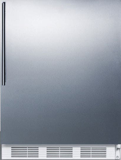 Summit CT661BISSHV Stainless Steel/White, Pro Handle