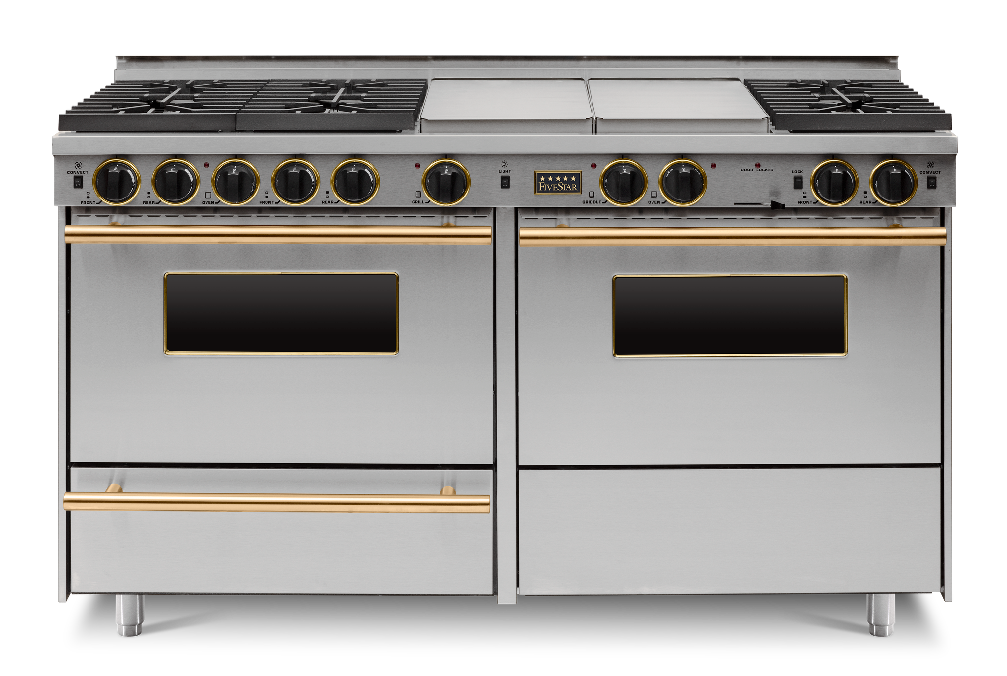 FiveStar TTN6397BSW 60 Inch Freestanding Dual Fuel Range Stainless