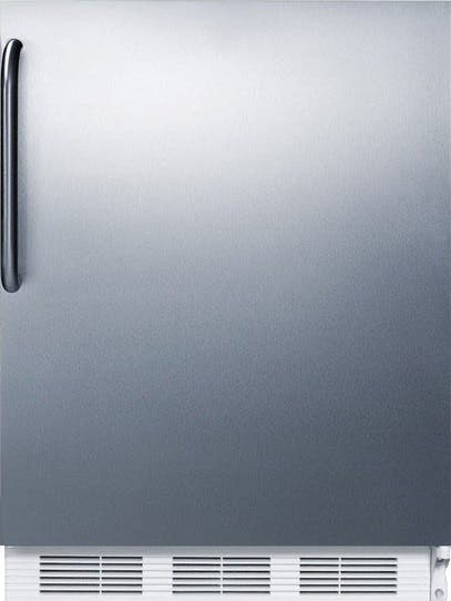 Summit FF61BISSTBADA Stainless Steel/White, Towel Bar Handle, ADA Compl...