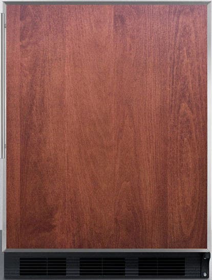 Summit CT663BBIFR Panel Ready/Black, Stainless Insert Frame