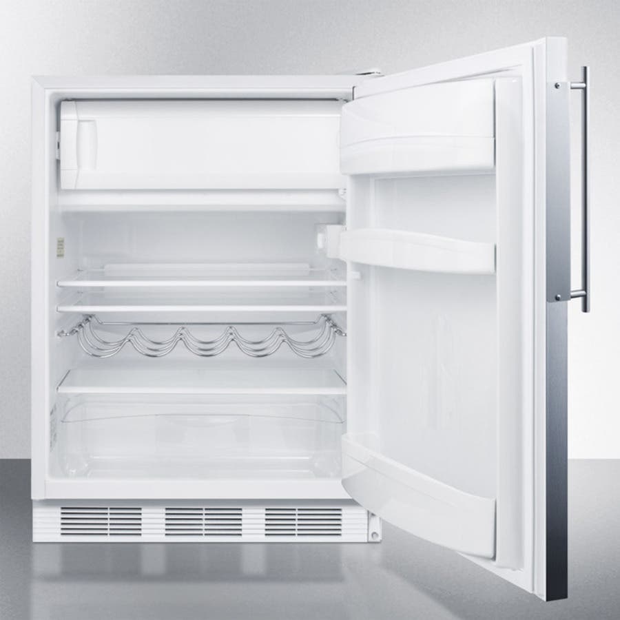 Summit CT661BIFRADA Panel Ready, Stainless Insert Frame, ADA Compliant
