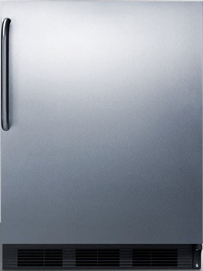 Summit CT663BSSTB Stainless Steel/Black, Towel Bar Handle