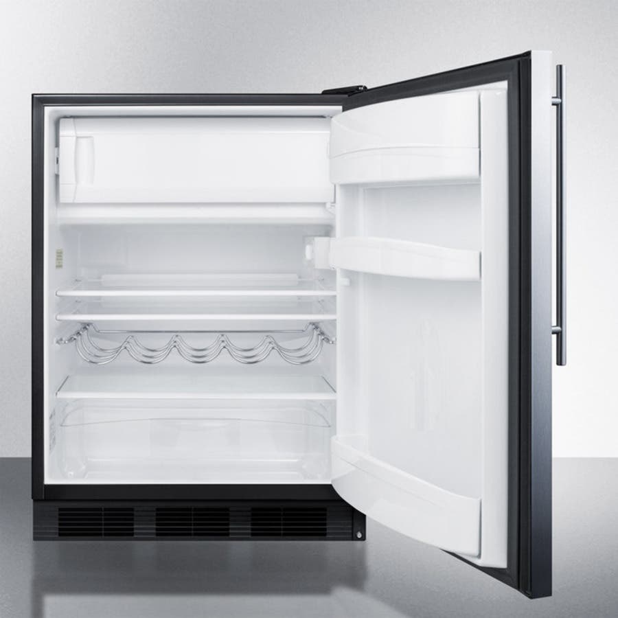 Summit CT663BSSHVADA Stainless Steel/Black, Pro Handle, ADA Compliant