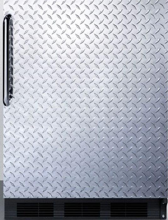 Summit CT663BDPLADA Diamond Plate/Black, ADA Compliant