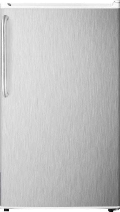 Summit FF412ESSSTB Stainless Steel/White, Towel Bar Handle