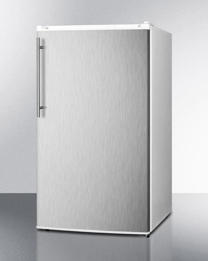 Summit FF412ESSSHVADA Stainless Steel/White, Pro Handle, ADA Compliant