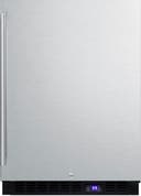 24 Inch, 4.72 Cu. Ft. Built-In or Freestanding Outdoor Undercounter Freezer with Ice Maker