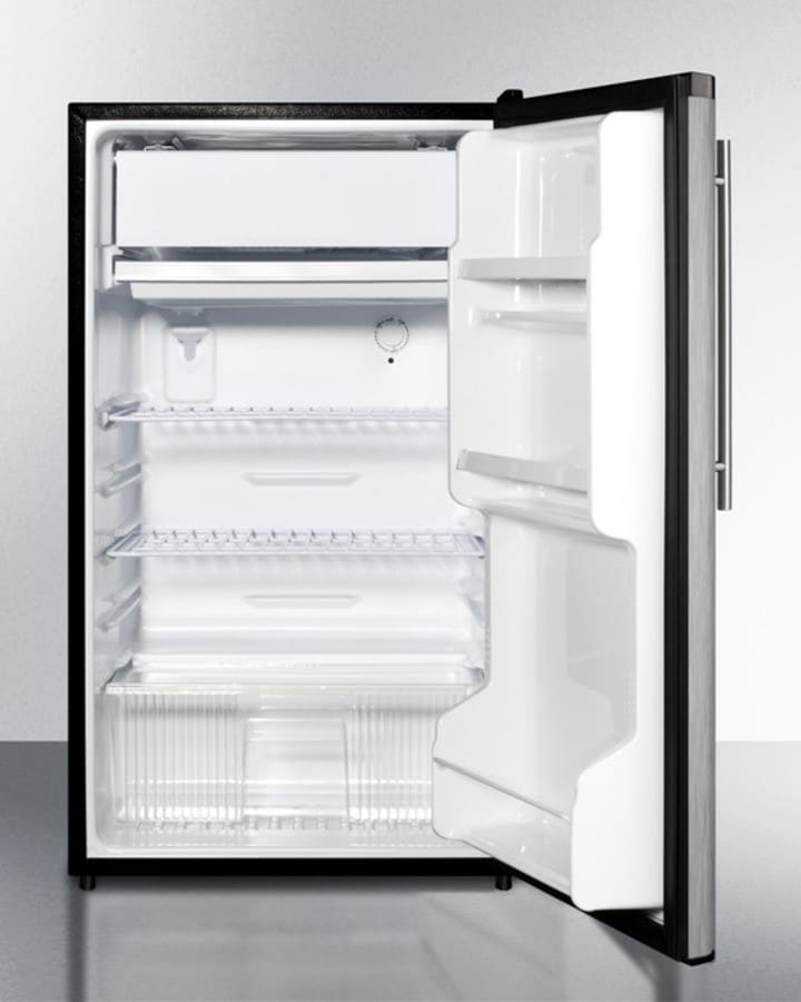 Summit FF433ESSSHVADA Stainless Steel/Black, Pro Handle, ADA Compliant