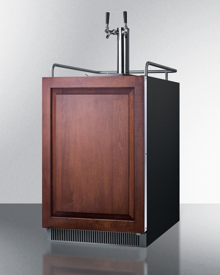 Summit SBC677BIIFTWIN Panel Ready, Dual Tap, Right Hinge