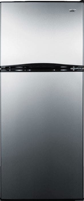 Summit FF1073SSIM Stainless Steel/Black with Ice Maker