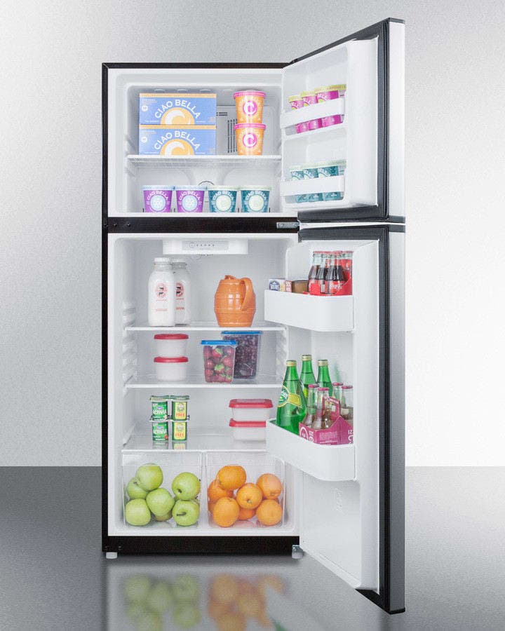 Summit FF1073SSIM Stainless Steel/Black with Ice Maker