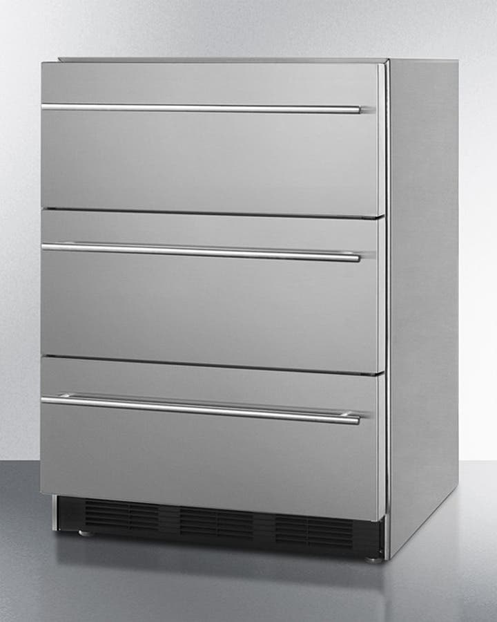 Summit SP6DBSSTB7THIN Stainless Steel