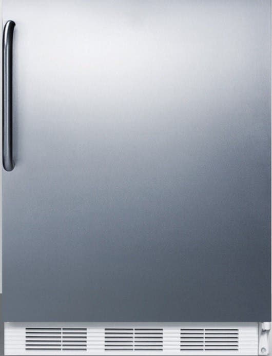 Summit FF61SSTBADA Stainless Steel/White, Pro Towel Bar Handle, ADA C...