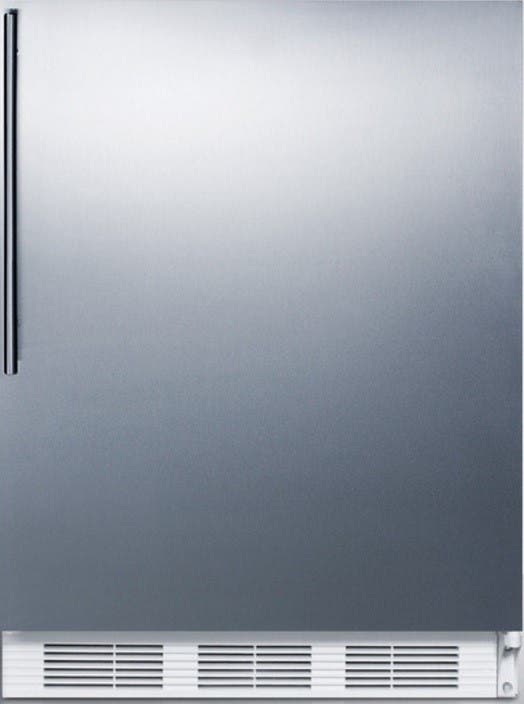 Summit FF61SSHVADA Stainless Steel/White, Pro Handle, ADA Compliant