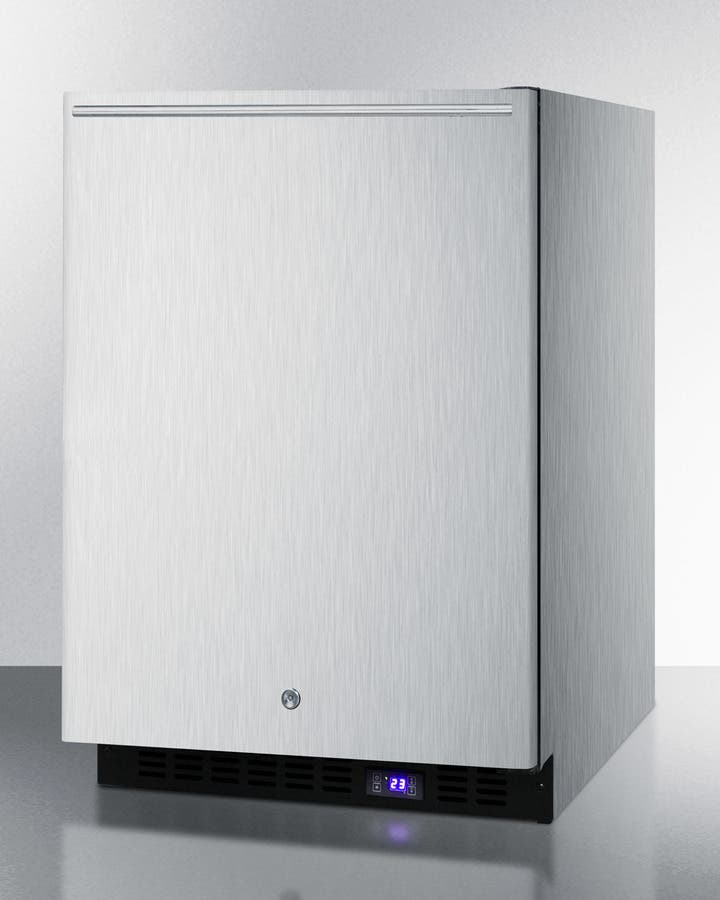Summit SPFF51OSCSSHH Stainless Steel, Horizontal Handle