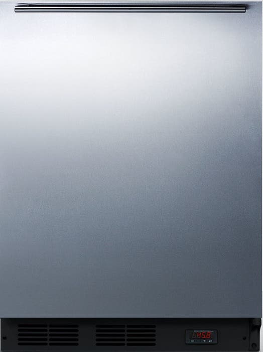 Summit FF63BBIDTPUBSSHHADA Stainless Steel/Black, ADA Compliant