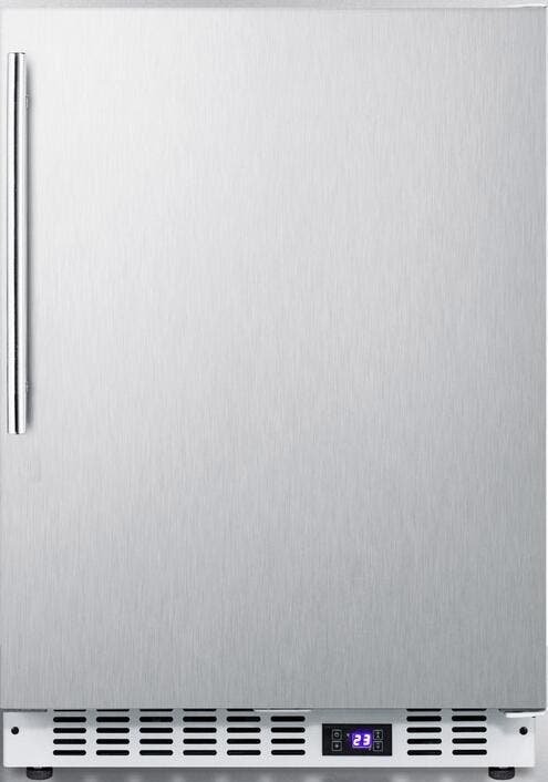 Summit SCFF52WXSSHV Stainless Steel/White, Professional Handle