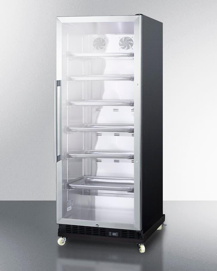 Summit SCR1156RI Stainless Steel/Black