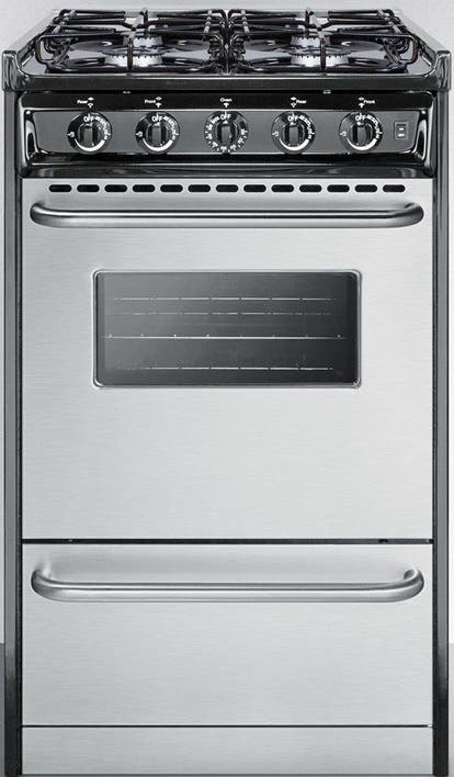 Summit TTM11027BRSW Stainless Steel/Black