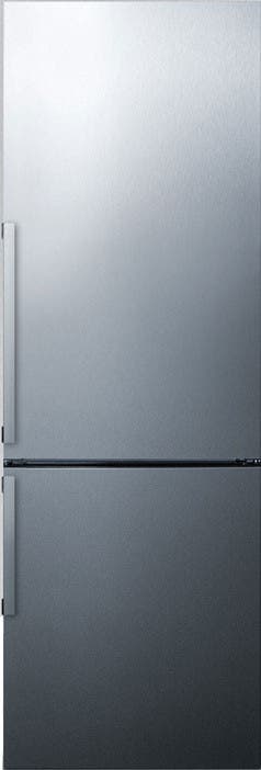 Summit FFBF247SSIM Stainless Steel/Platinum, Right Hinge, Ice Maker, ...