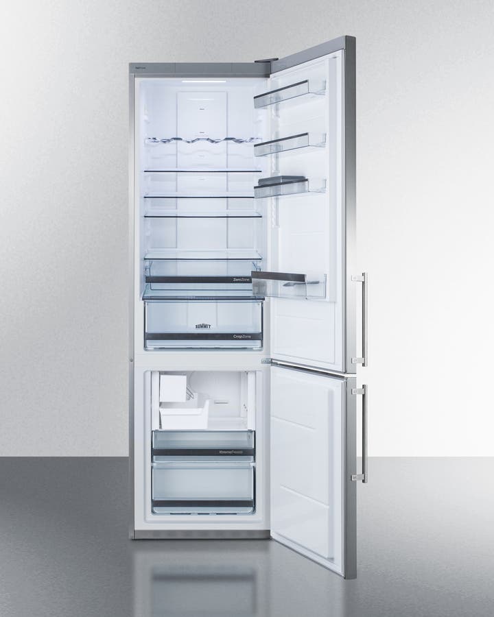 Summit FFBF181ESBIIM Stainless Steel/Platinum, Ice Maker