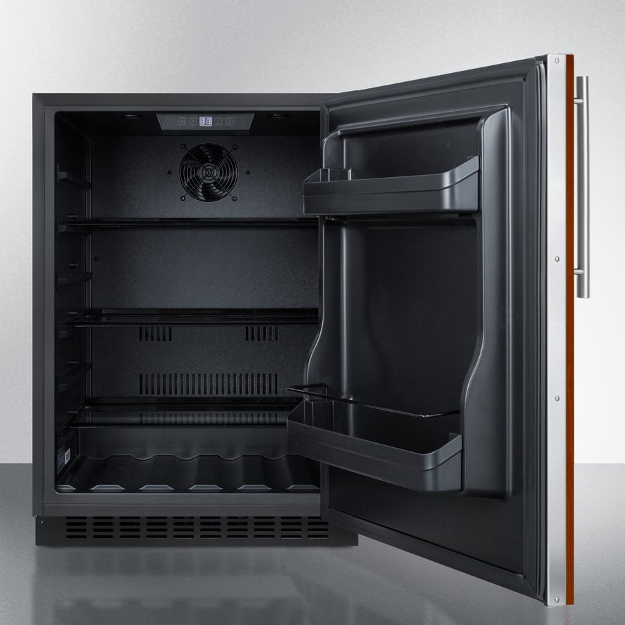 Summit AL54IF 24 Inch, 4.8 Cu. Ft. Built-In/Freestanding All