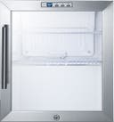 17 Inch, 1.7 Cu. Ft. Freestanding Glass Door Compact Beverage Center