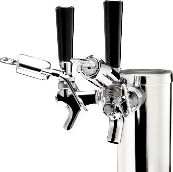 Summit SBC58BLBIADALOCK Stainless Steel/Black, ADA Compliant