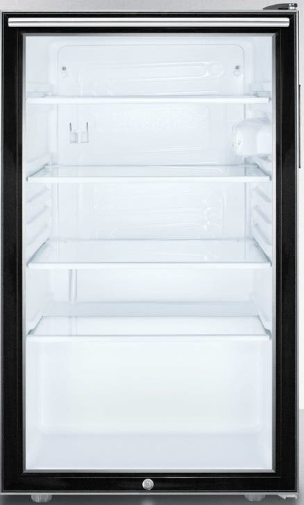 Summit SCR500BL7HH Black, Horizontal Handle