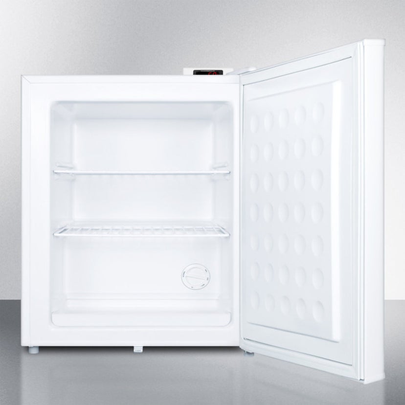 Summit FS30LVAC 19 Inch, 1.8 Cu. Ft. Compact All-Freezer with Manu...