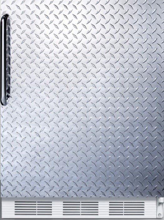 Summit FF61DPL Diamond Plate/White, Towel bar Handle